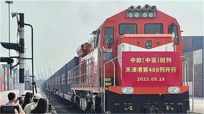 中欧班列累计开行5431列，发运集装箱57.1万标箱！