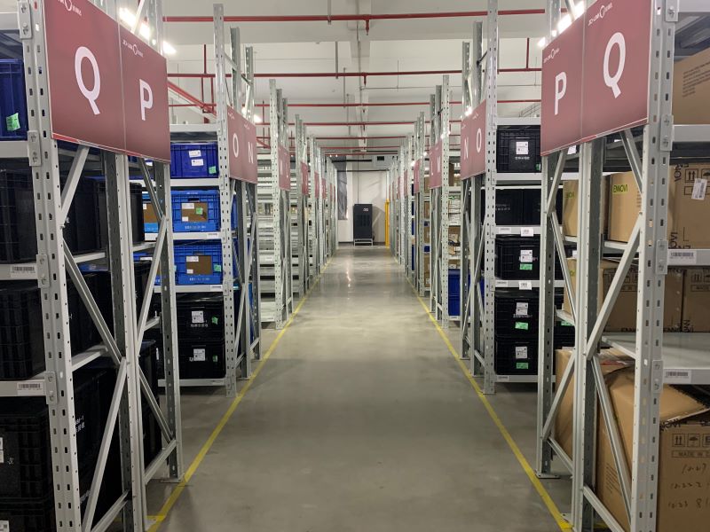 图为南京v8哈希游戏恒温恒湿仓库实景